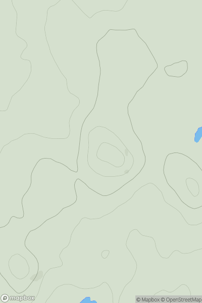 Thumbnail image for Scar Hill [The Glenkens to Annandale] showing contour plot for surrounding peak